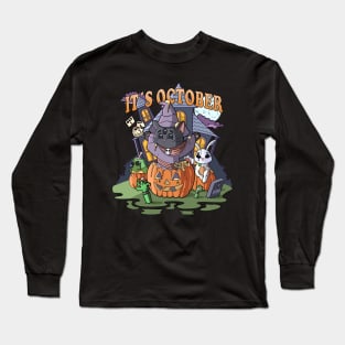 it´s october Long Sleeve T-Shirt